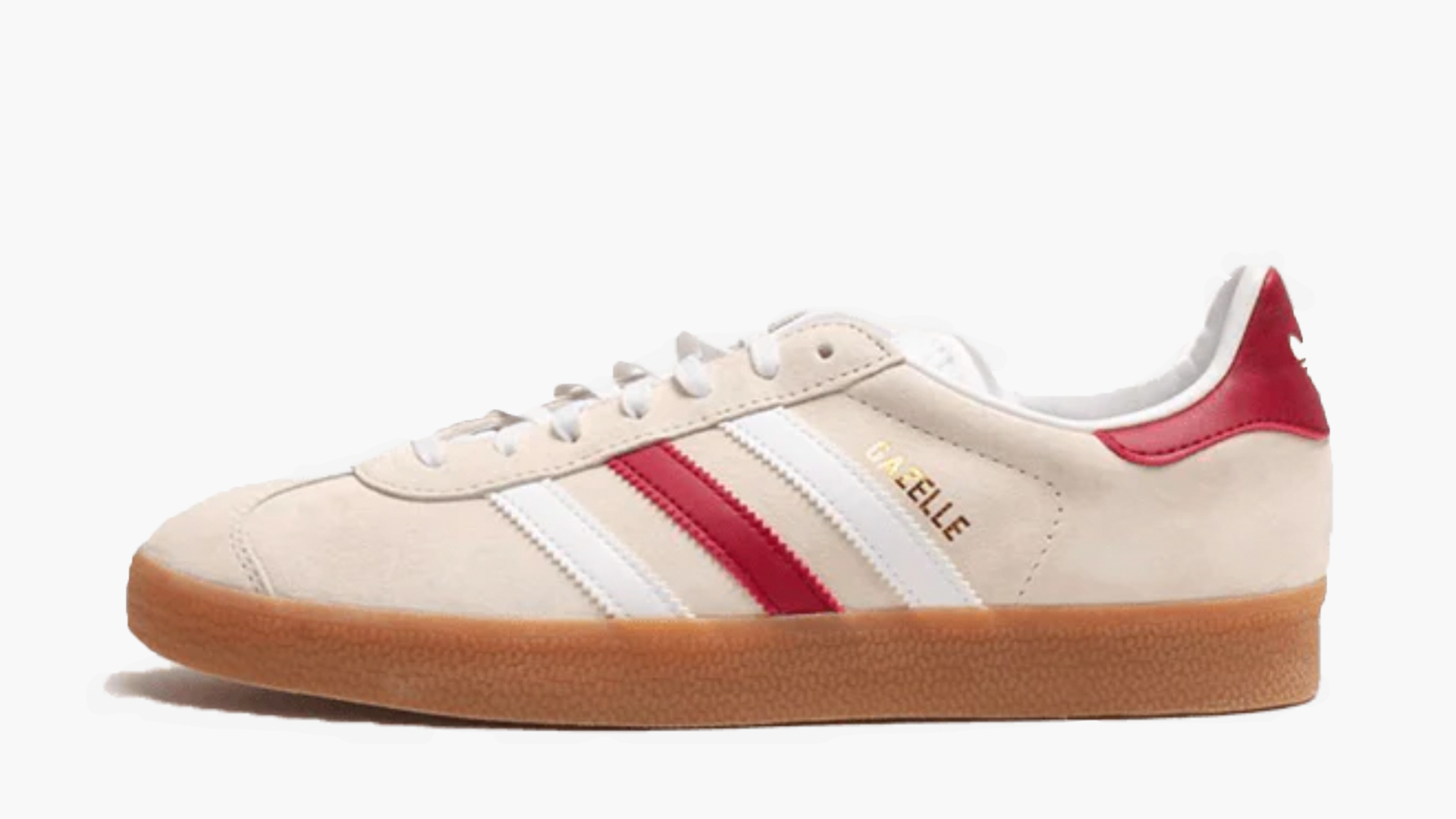 Adidas Gazelle Aluminum Collegiate Burgundy