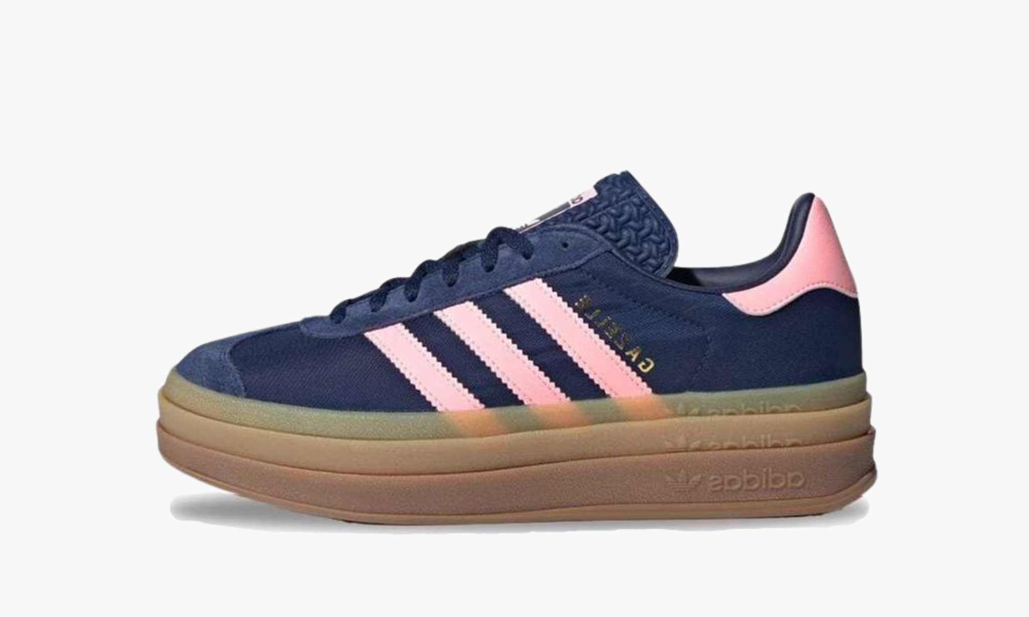 Adidas Gazelle Bold Dark Blue Pink Spark