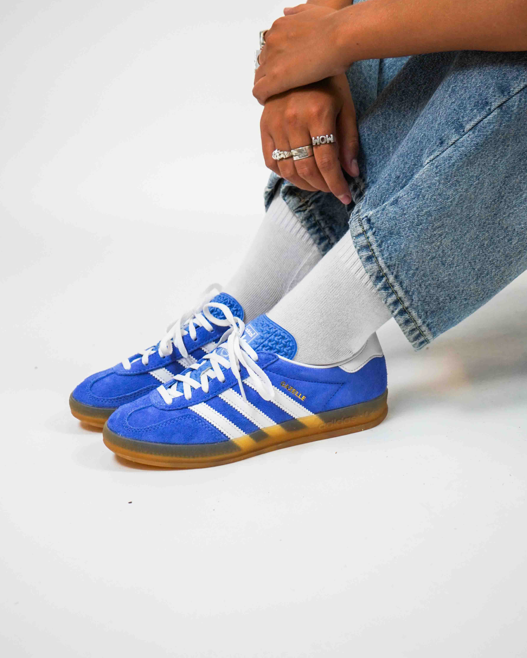 Adidas Gazelle Indoor "Blue Fusion Gum"