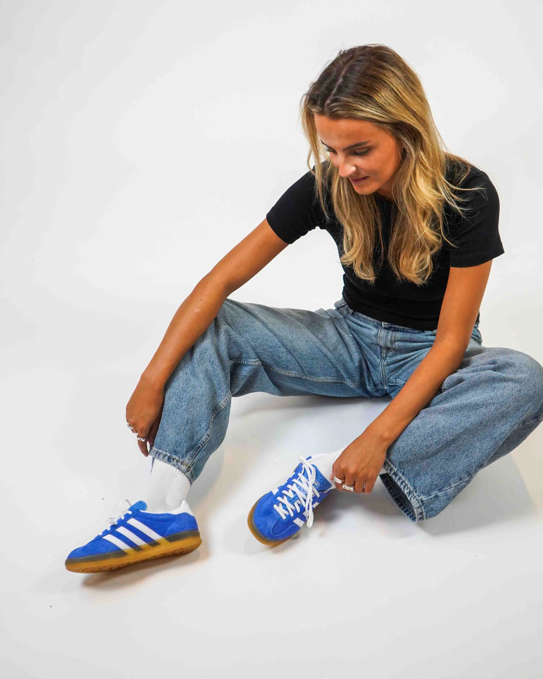 Adidas Gazelle Indoor "Blue Fusion Gum"