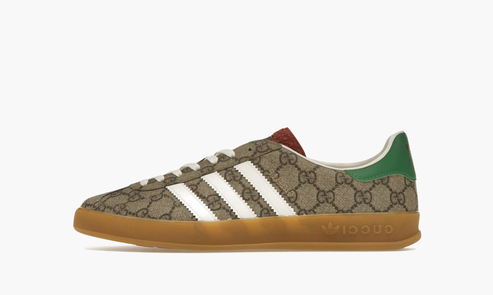 Adidas Gazelle x Gucci Beige GG Monogram