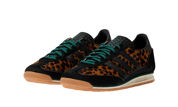 Adidas SL 72 OG Leopard Print Collegiate Green