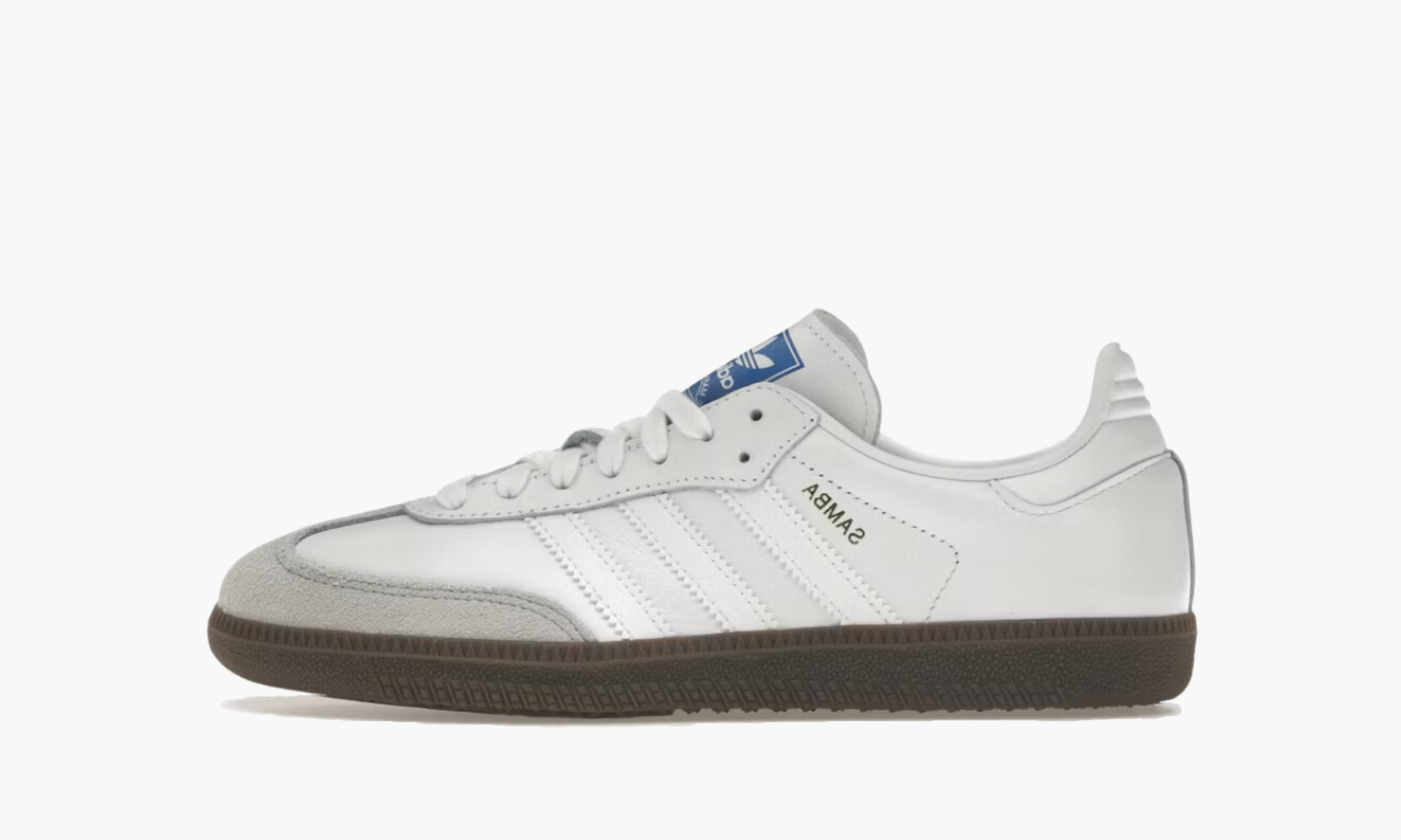 Adidas Samba Cloud White Blue Gum