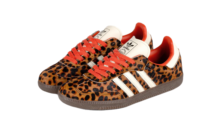 Adidas Samba OG Preloved Red Leopard
