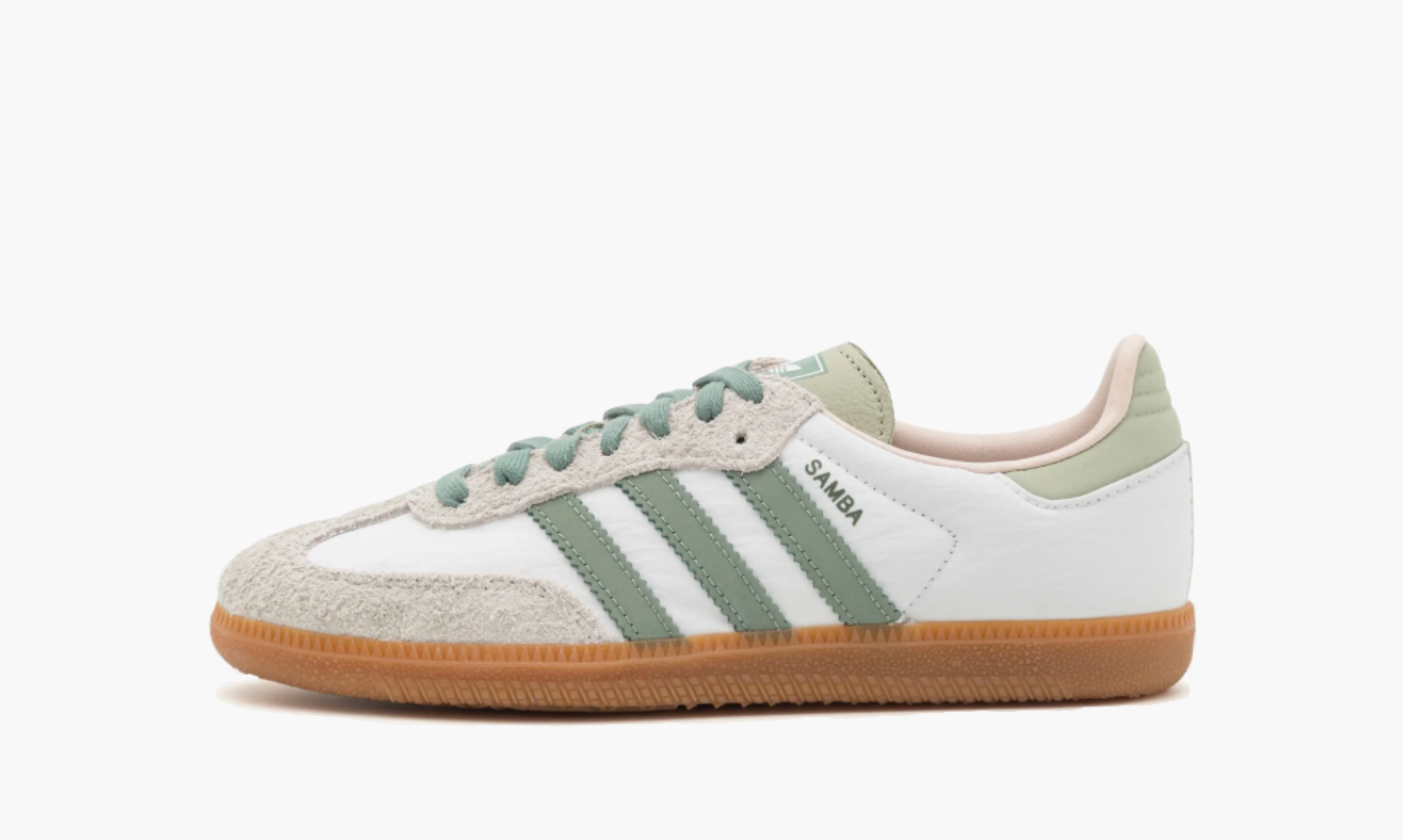 Adidas Samba OG Silver Green Putty Mauve