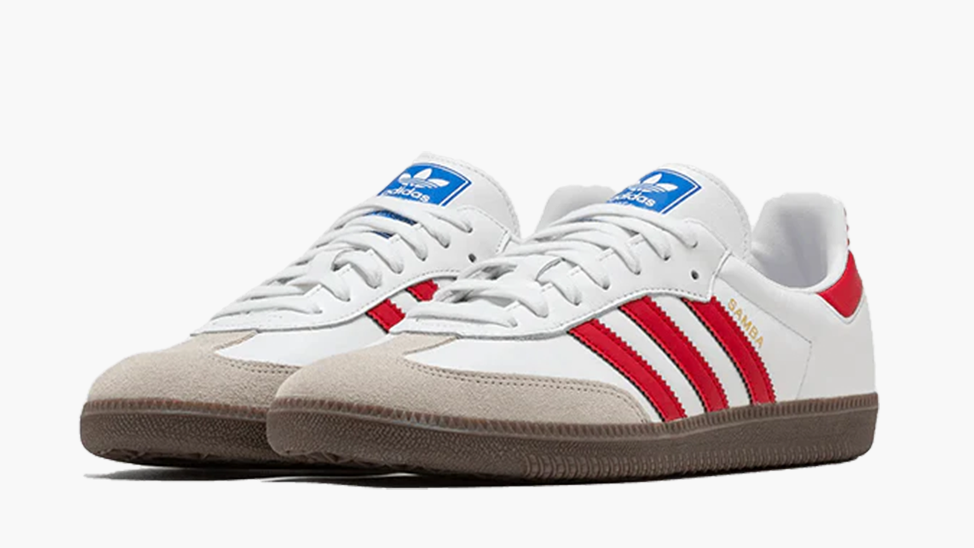 Adidas Samba OG White Better Scarlet