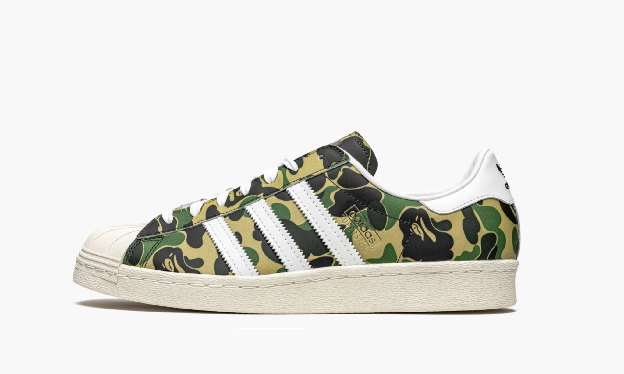 Adidas Superstar Bape Camo Green