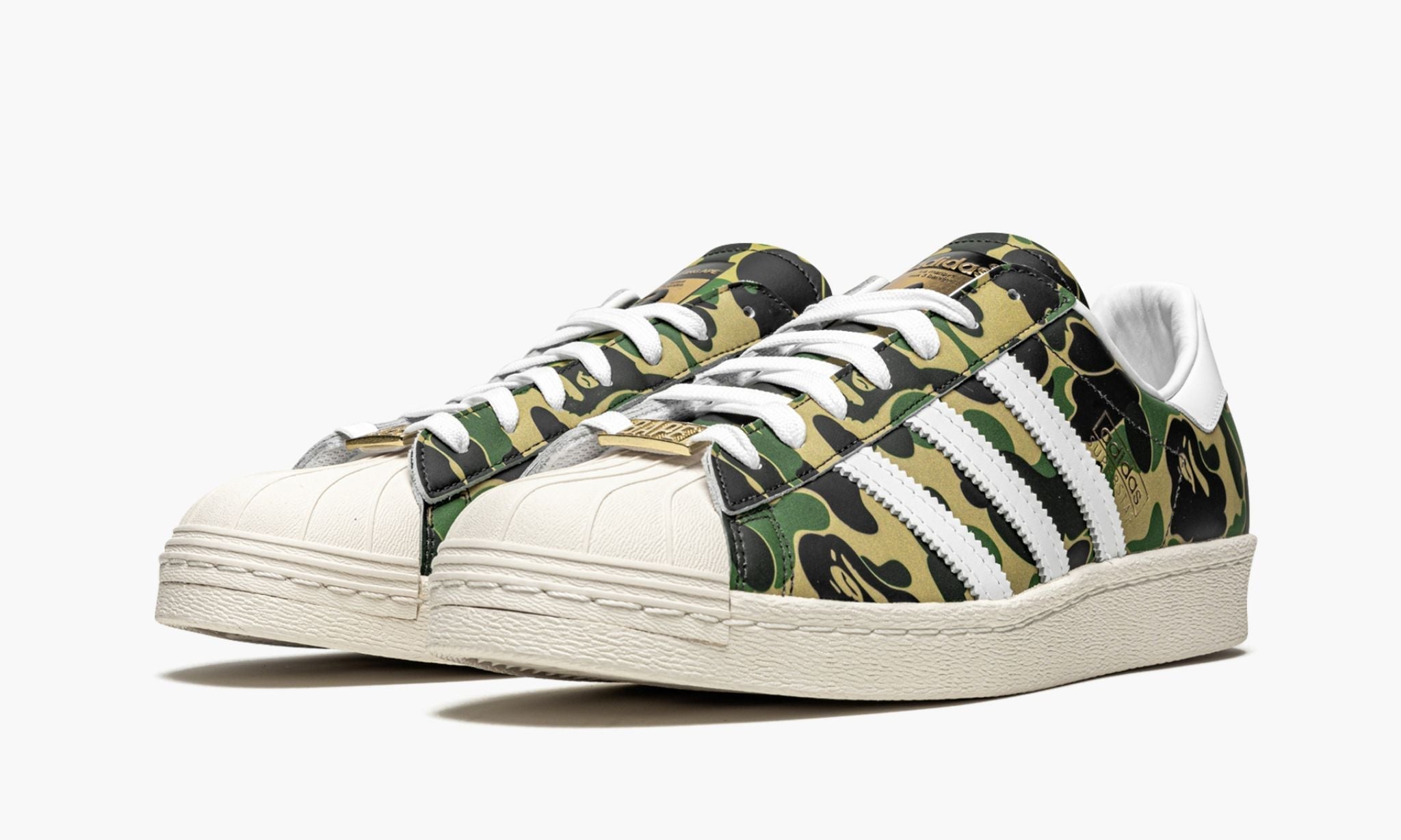 Adidas Superstar Bape Camo Green