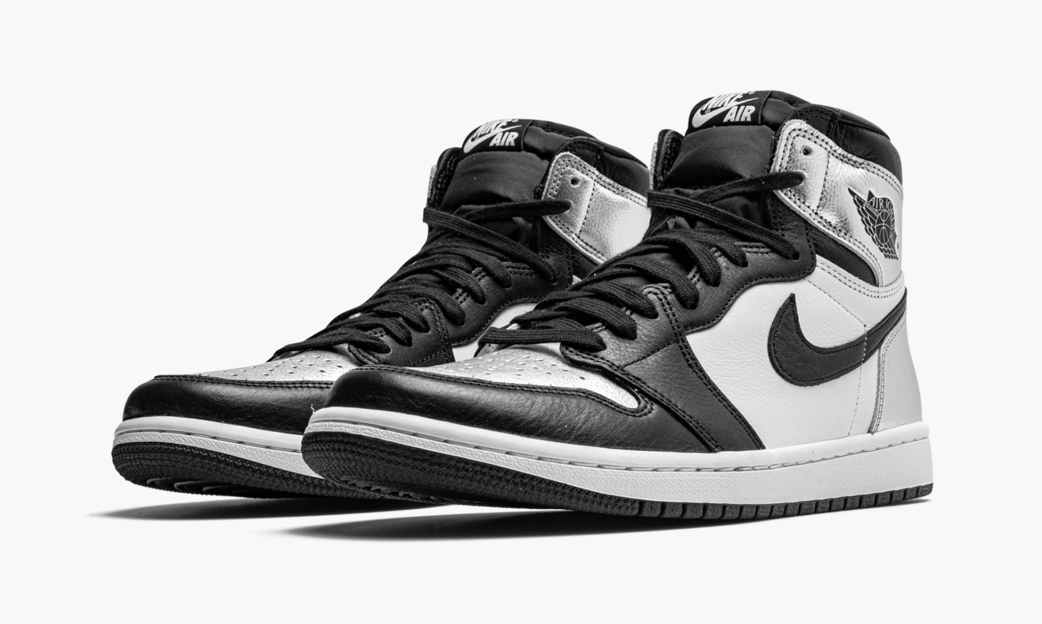 Air Jordan 1 High Silver Toe