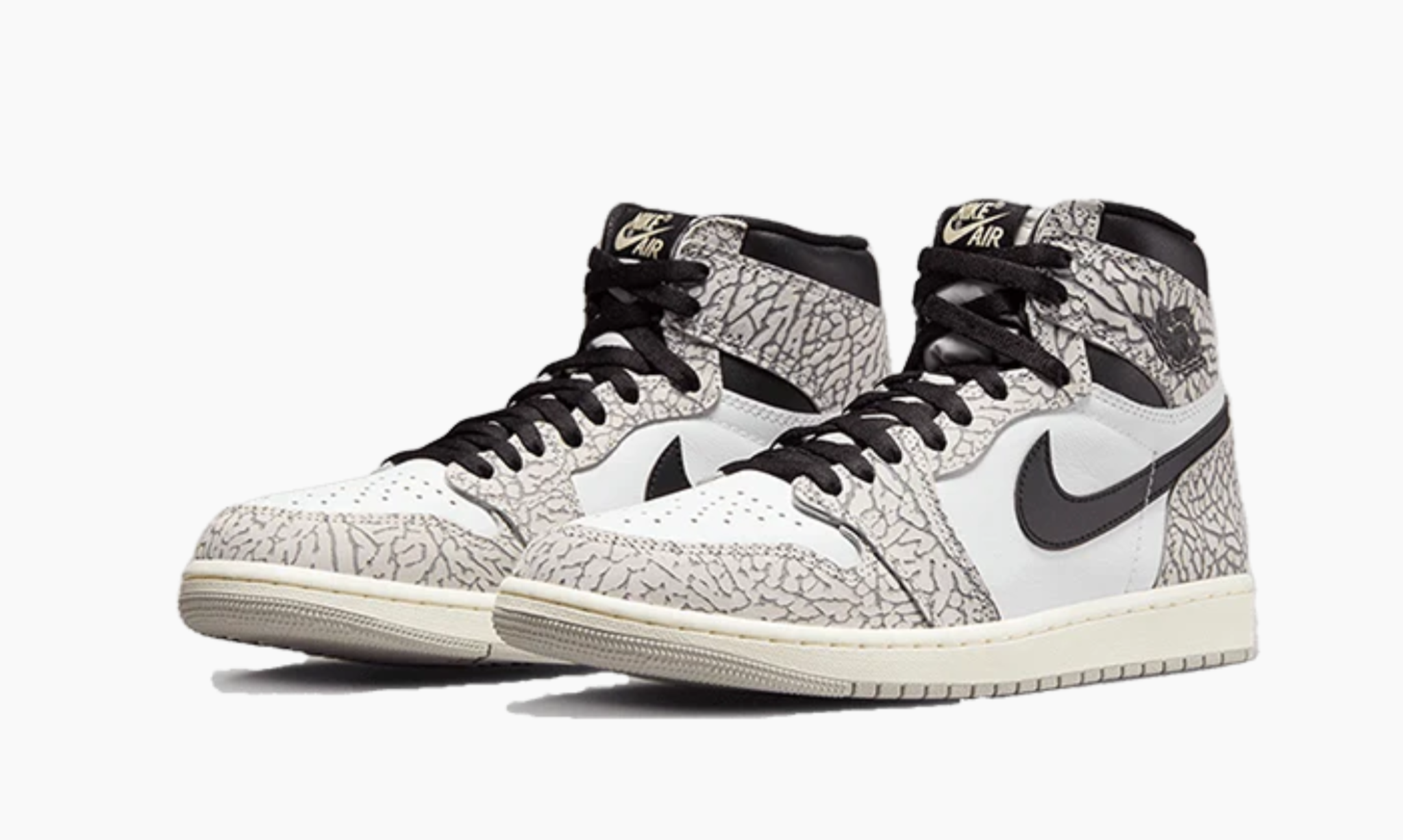 Air Jordan 1 High White Cement