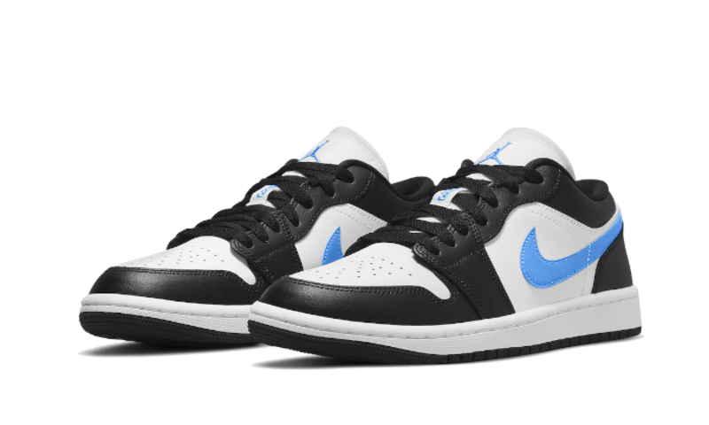 Air Jordan 1 Low Black University Blue
