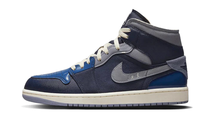 Air Jordan 1 Mid Craft Obsidian