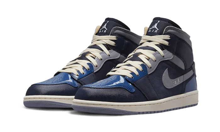 Air Jordan 1 Mid Craft Obsidian