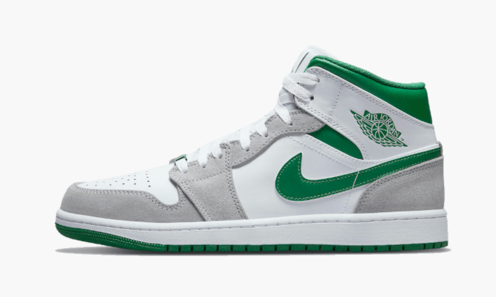 Air Jordan 1 Mid Grey Green