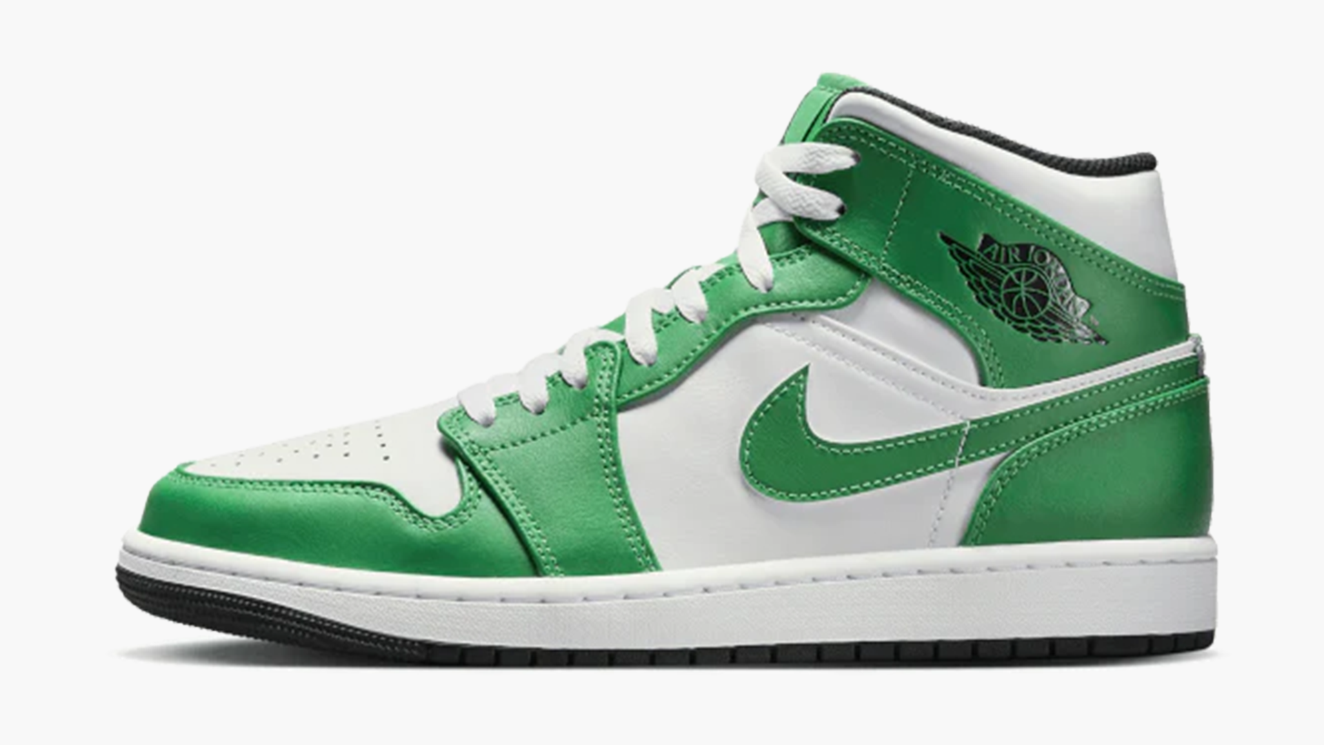 Air Jordan 1 Mid Lucky Green