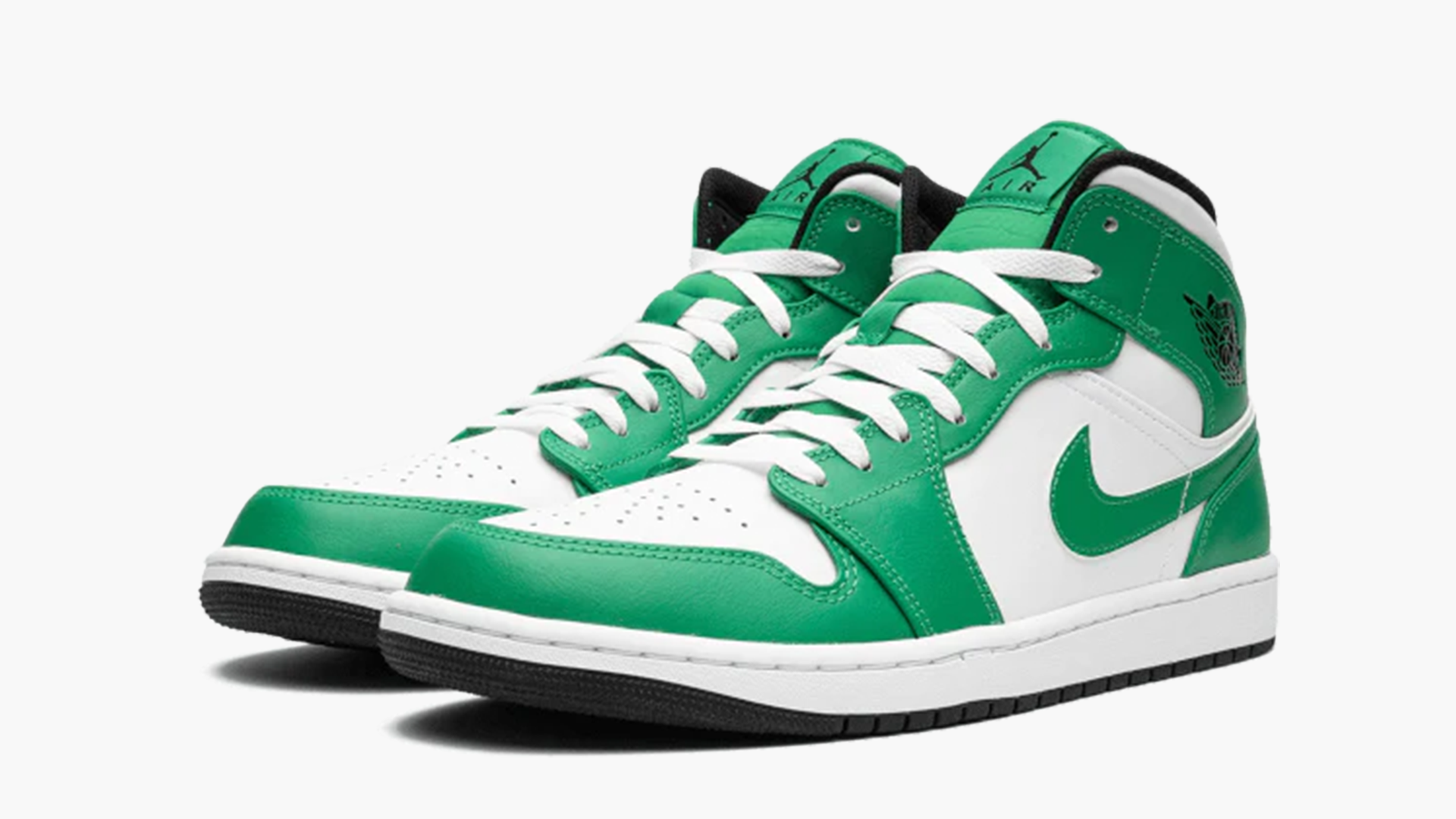 Air Jordan 1 Mid Lucky Green