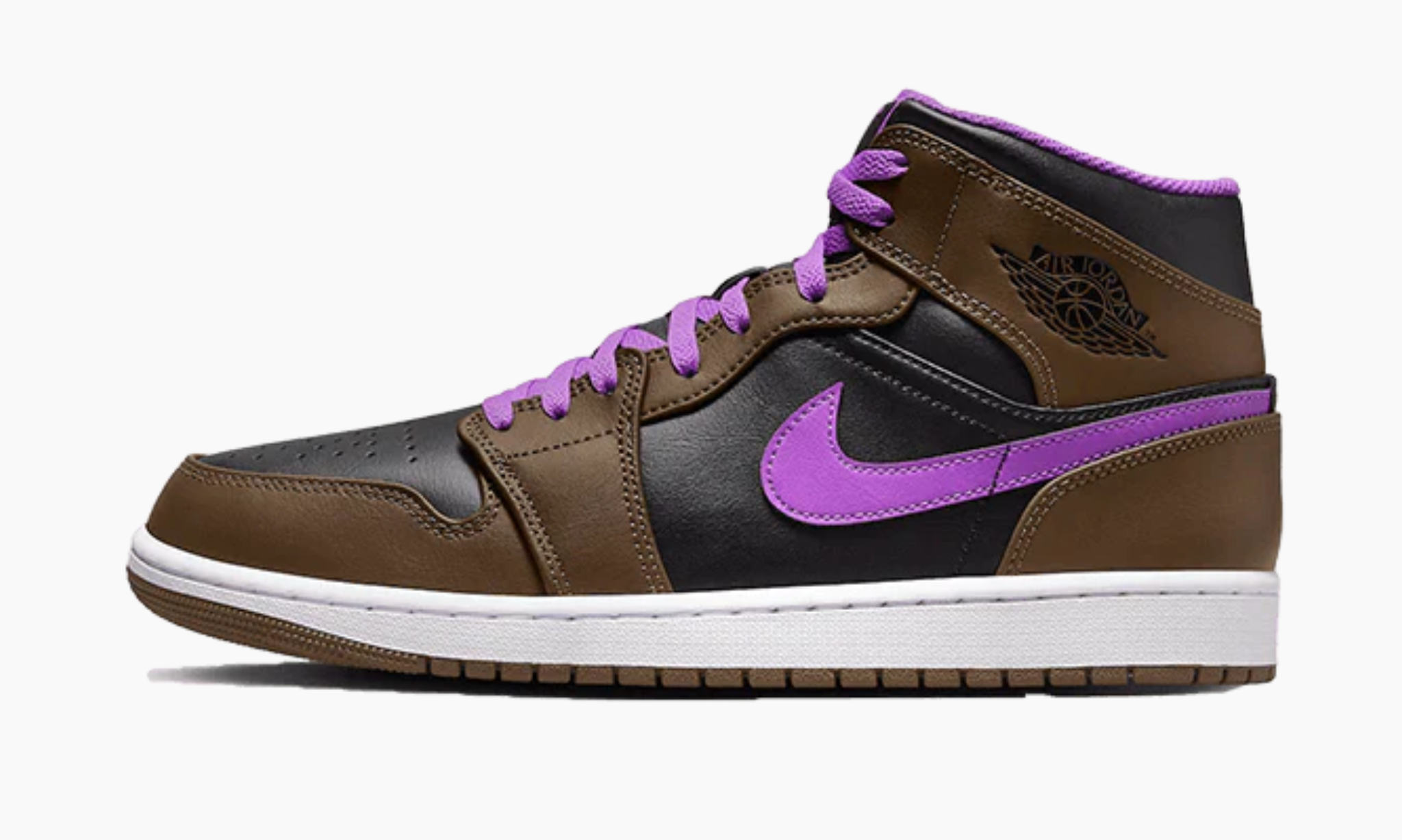 Air Jordan 1 Mid Purple Mocha