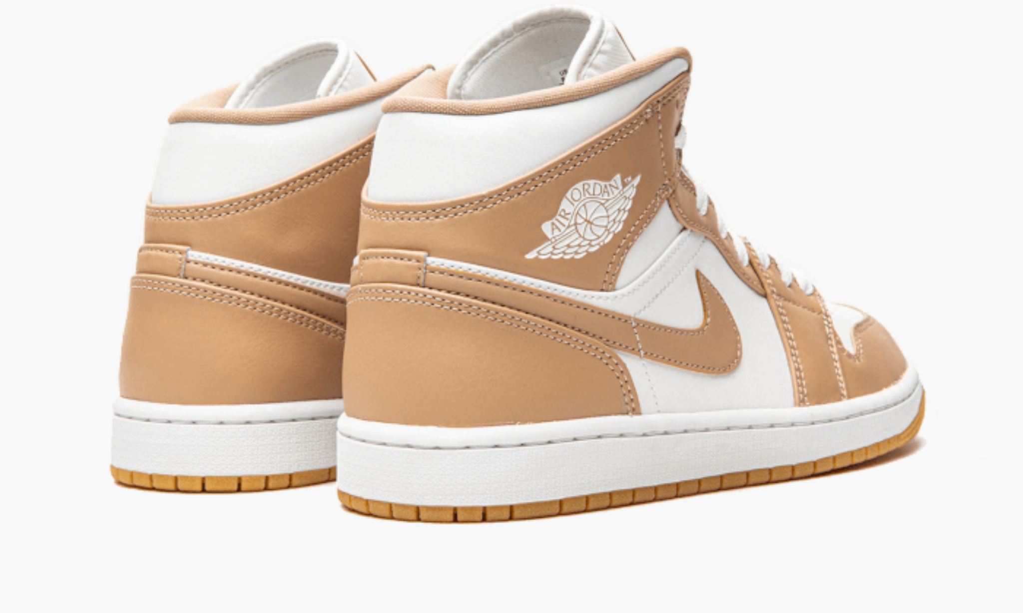 Air Jordan 1 Mid Tan Gum