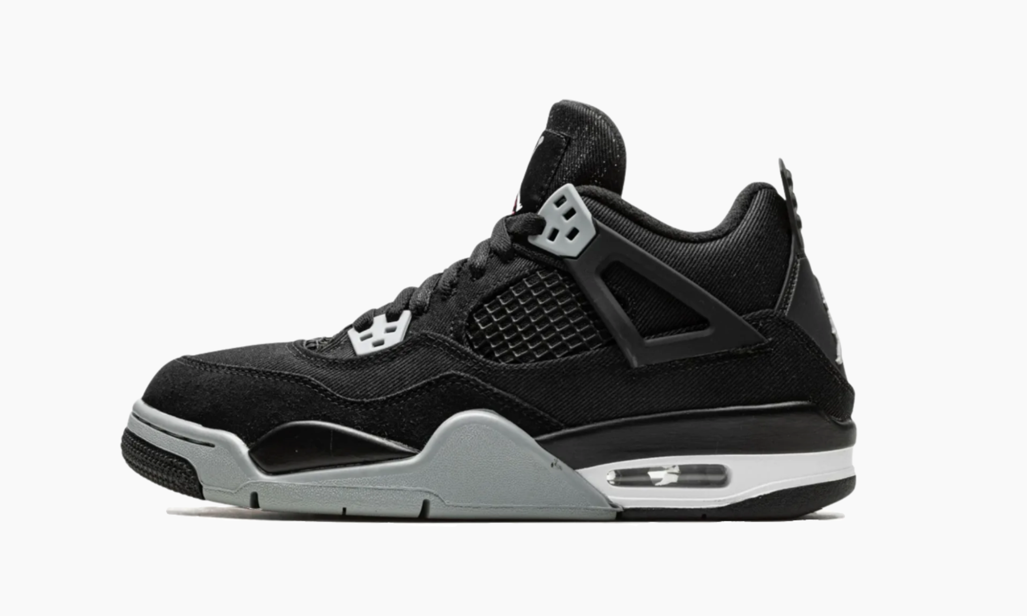 Air Jordan 4 Black Canvas