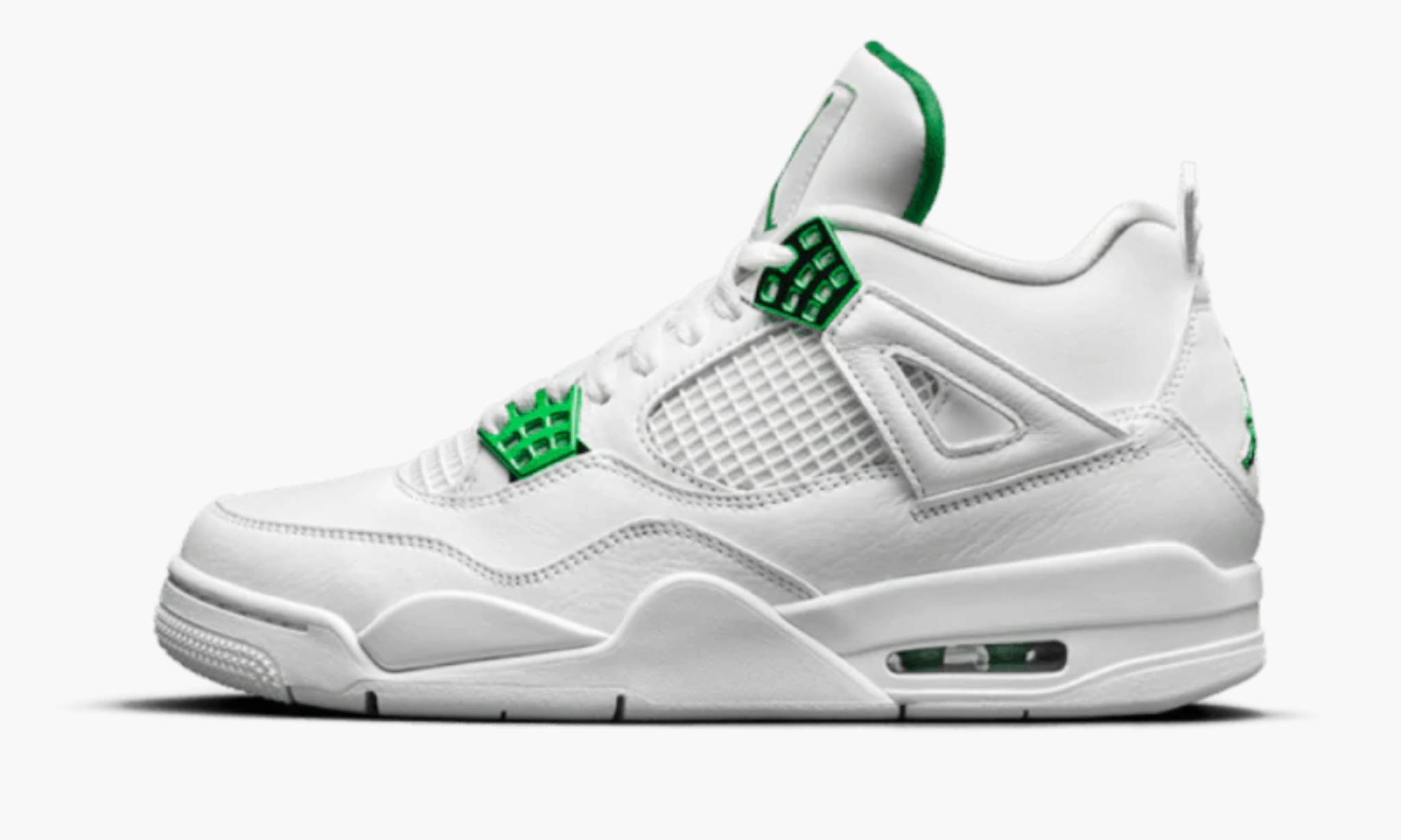 Air Jordan 4 Retro Metallic Green