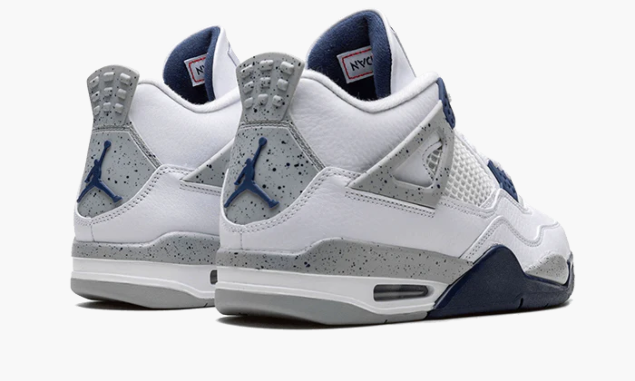 Air Jordan 4 White Midnight Navy