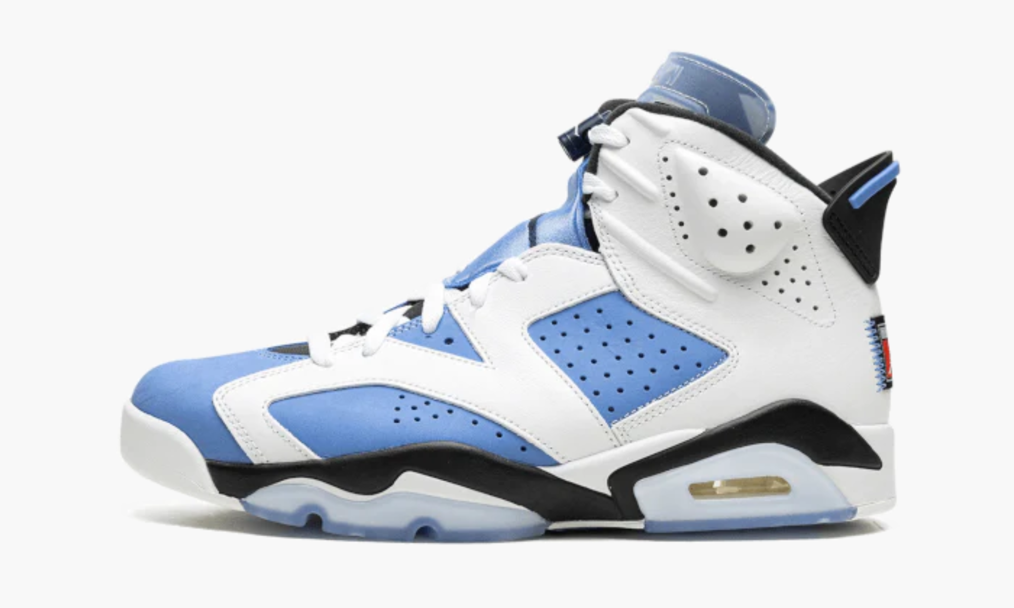 Air Jordan 6 UNC White