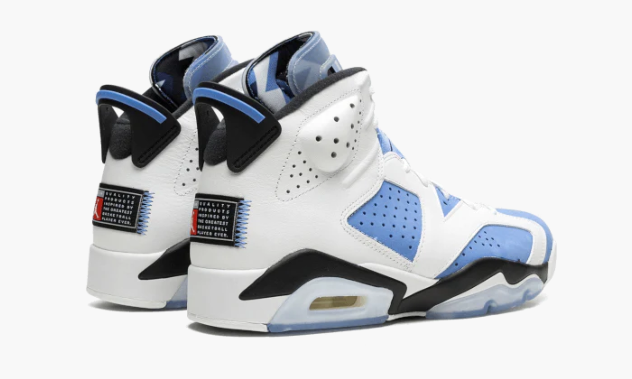 Air Jordan 6 UNC White