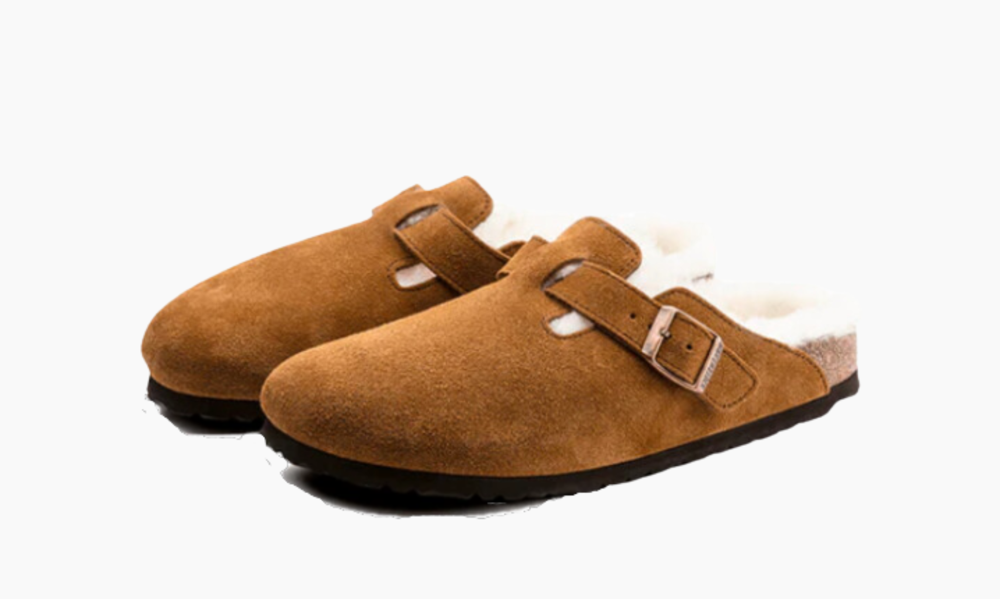 Birkenstock Boston Shearling Suede Mink