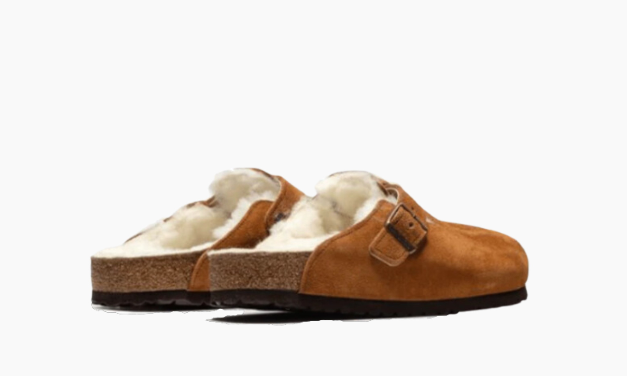 Birkenstock Boston Shearling Suede Mink