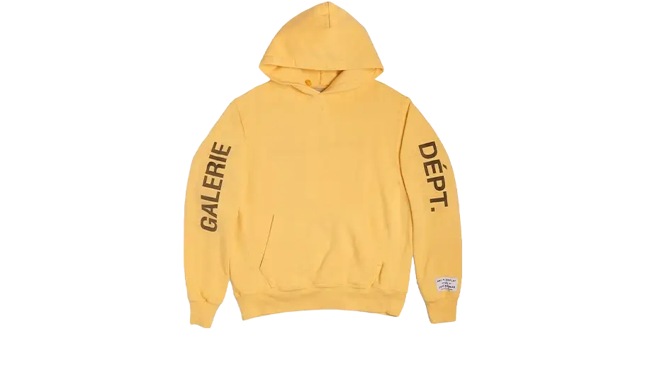 Galery Dept Logo Hoodie Yellow