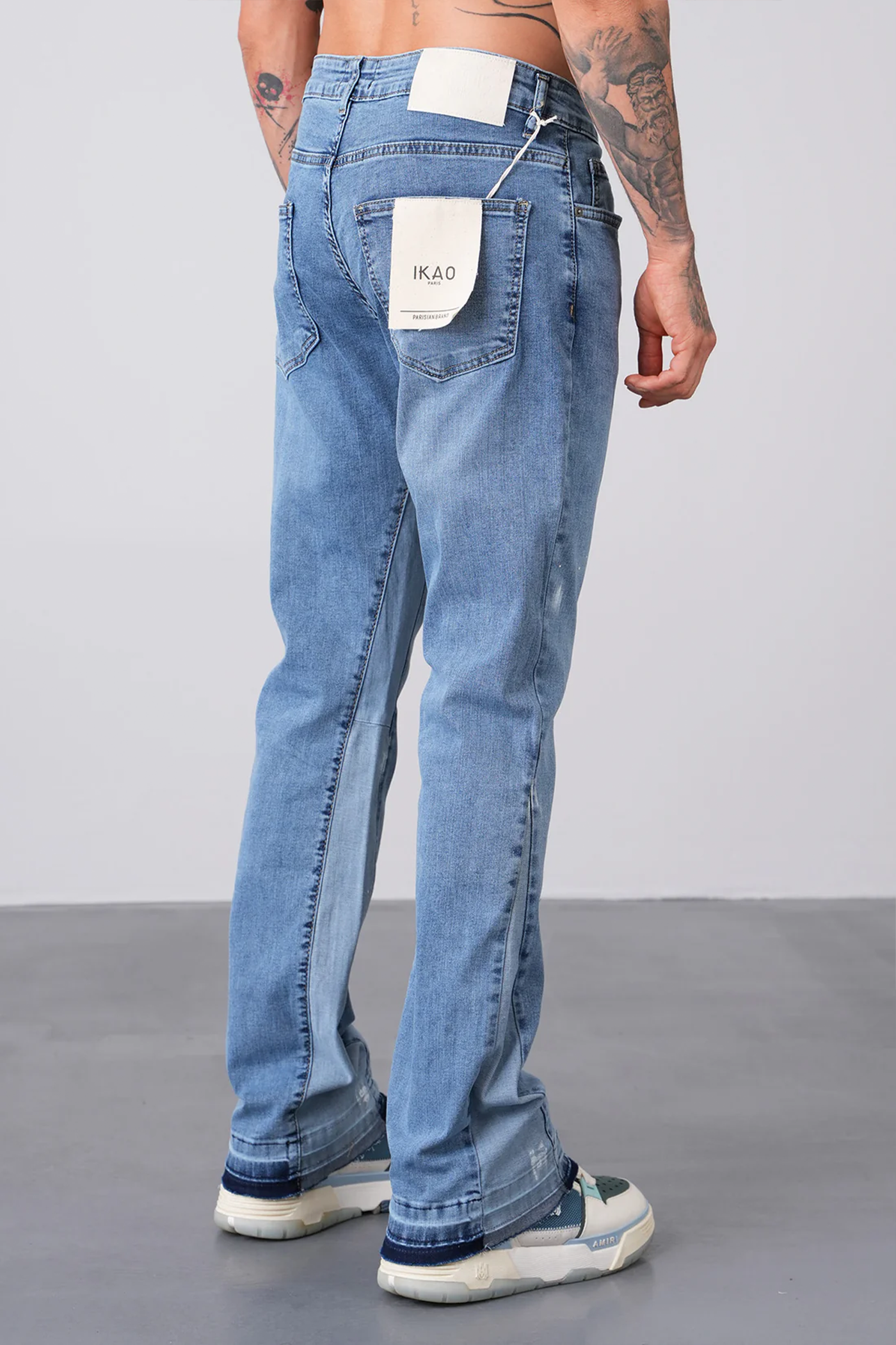 Ikao JEAN FLARE LL2000255 - BLUE