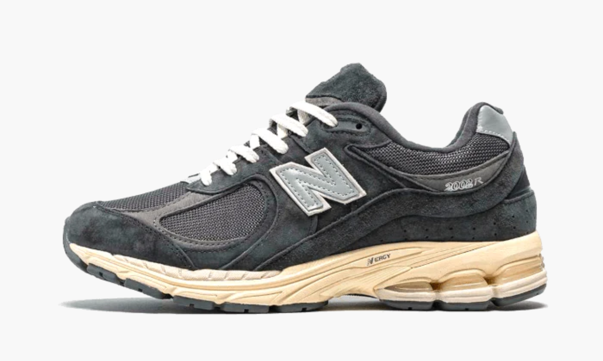 New Balance 2002R Black Dark Grey