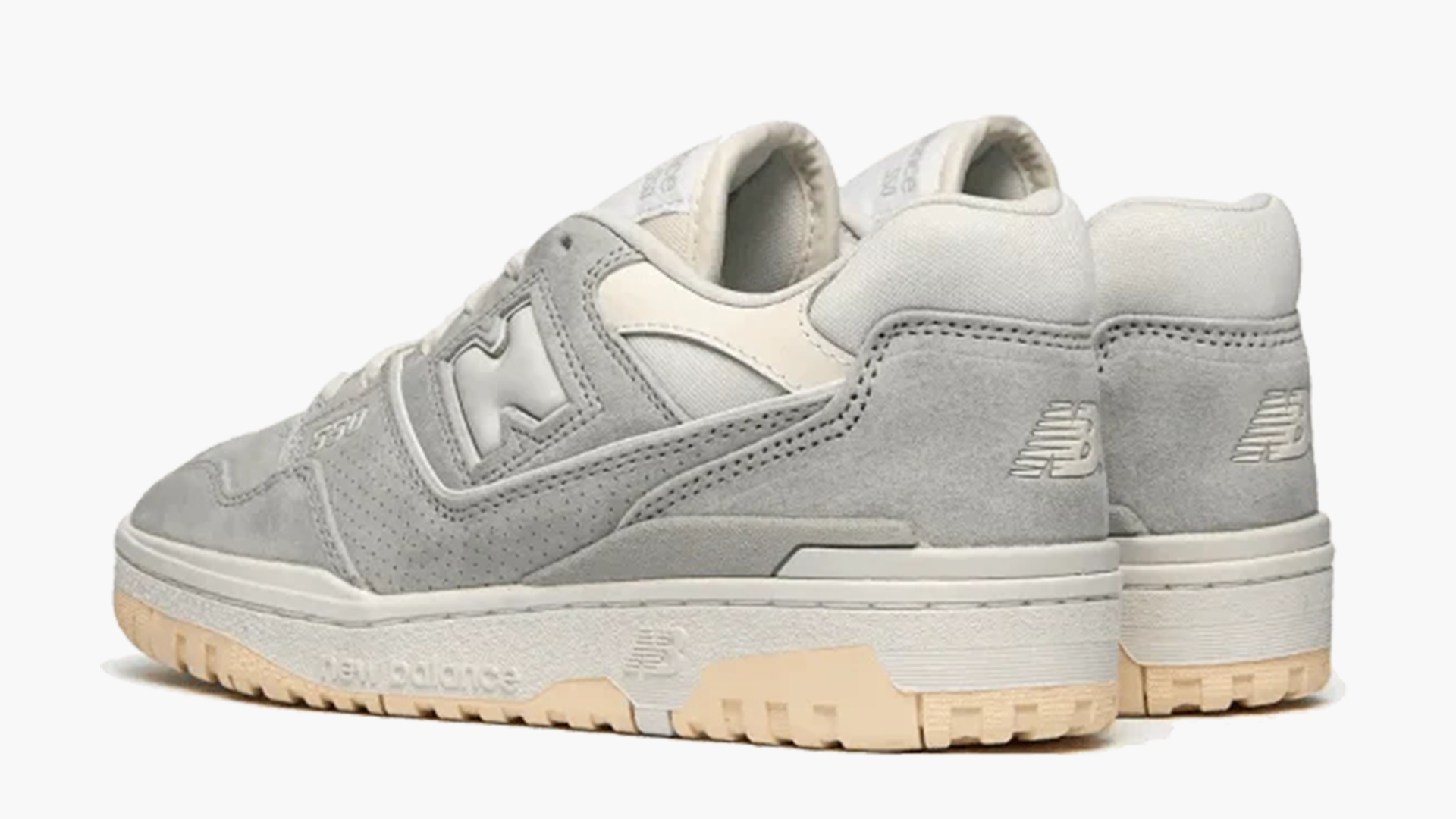 New Balance 550 Grey Suede