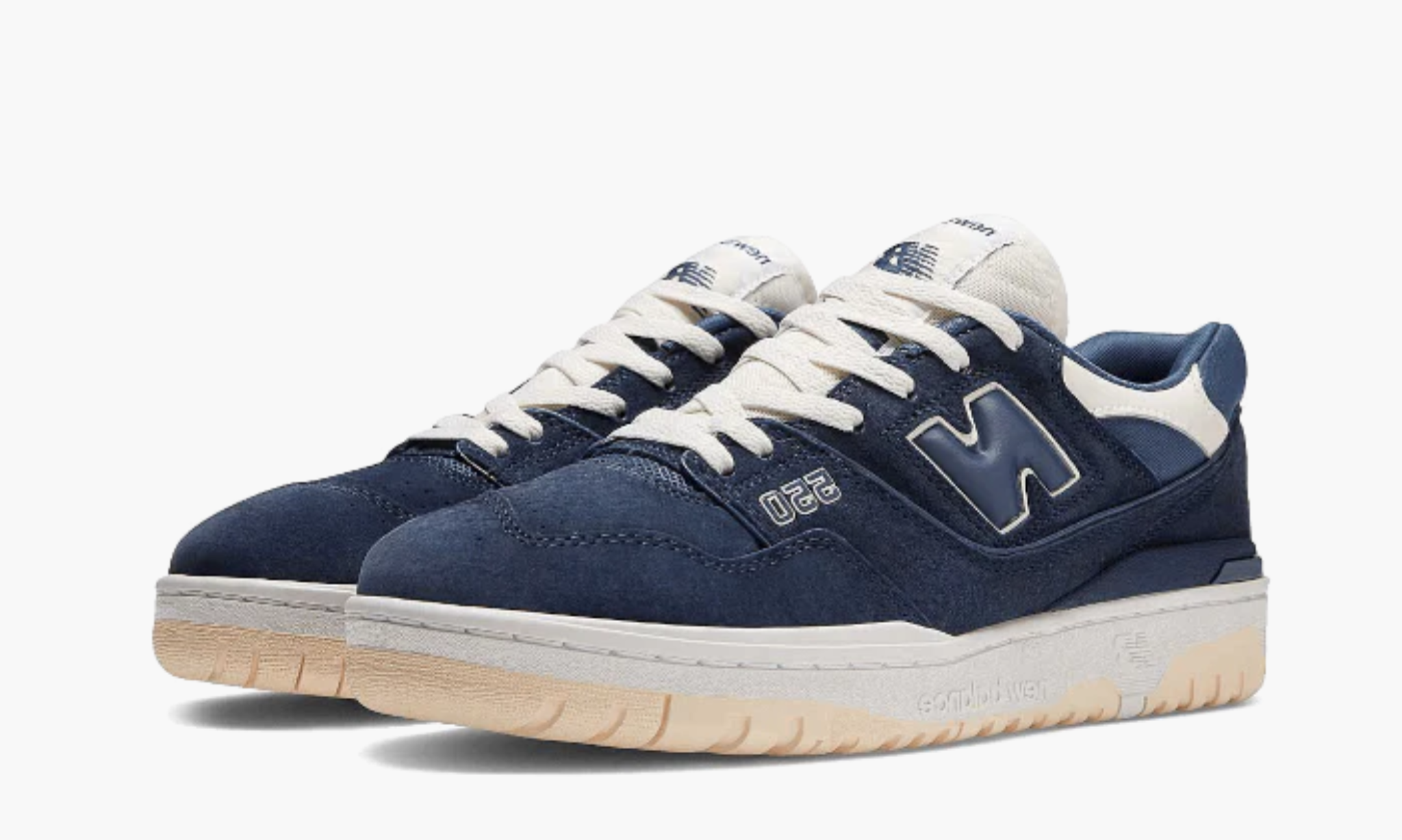 New Balance 550 Natural Indigo Suede