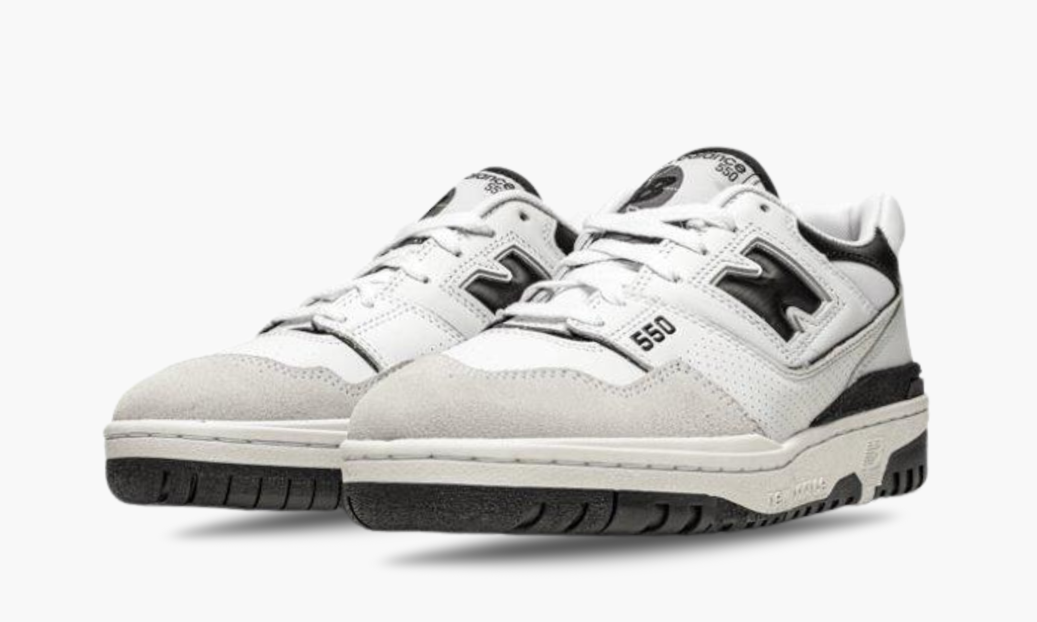 New Balance 550 Sea Salt Black