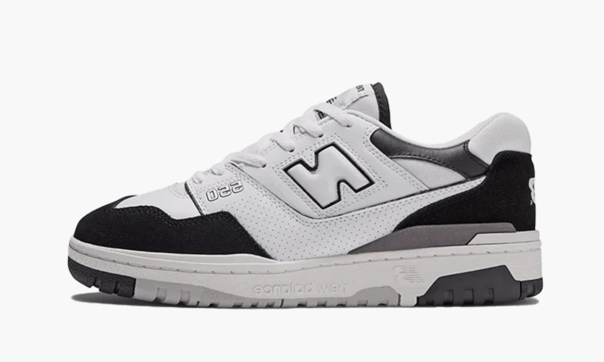 New Balance 550 White Black Rain Cloud