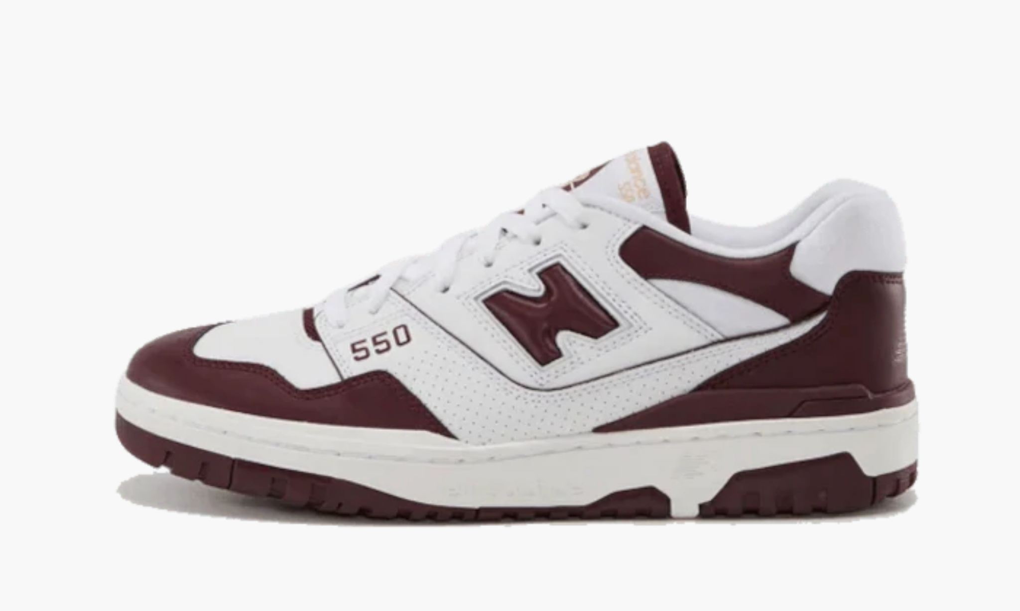 New Balance 550 White Burgundy