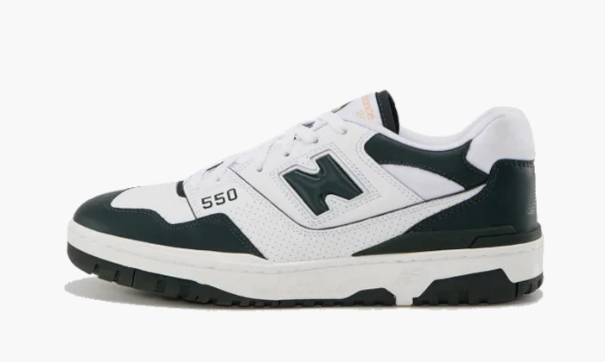 New Balance 550 White Dark Green