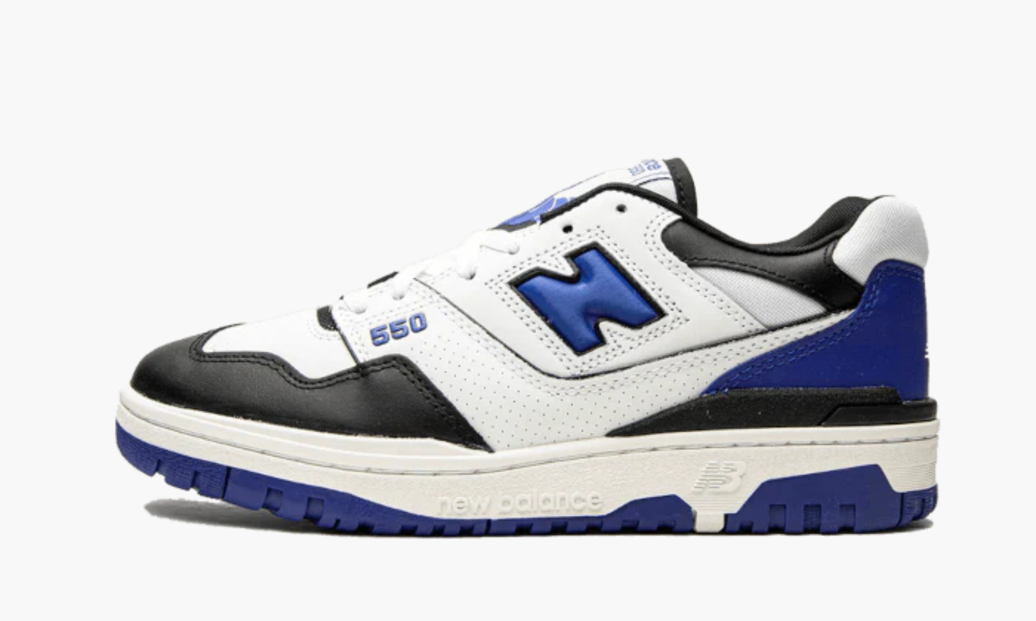 New Balance 550 White Royal Black