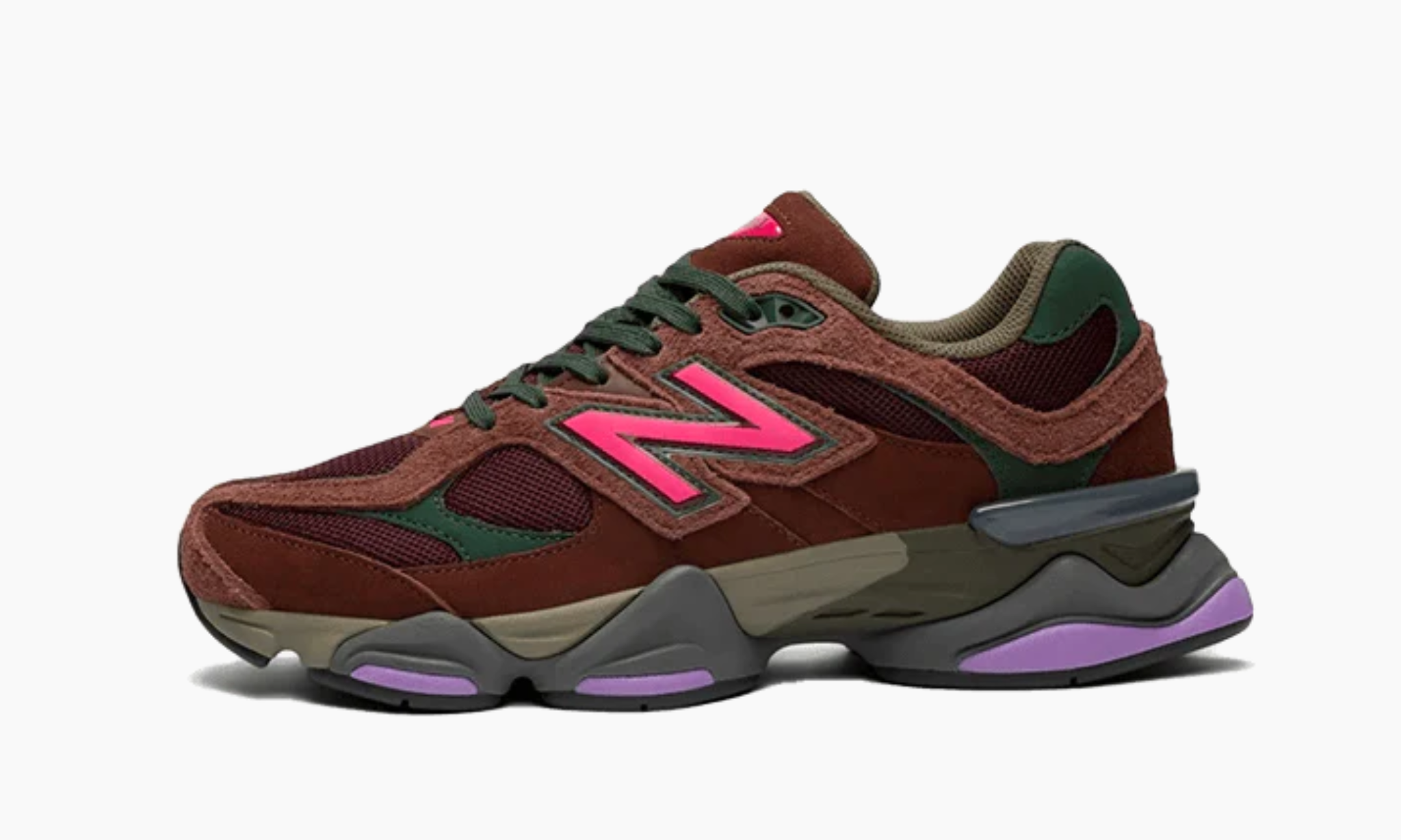 New Balance 9060 Rich Oak Burgundy