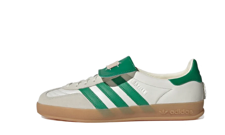 Newcop Adidas Gazelle Indoor Foot Industry Off White Green