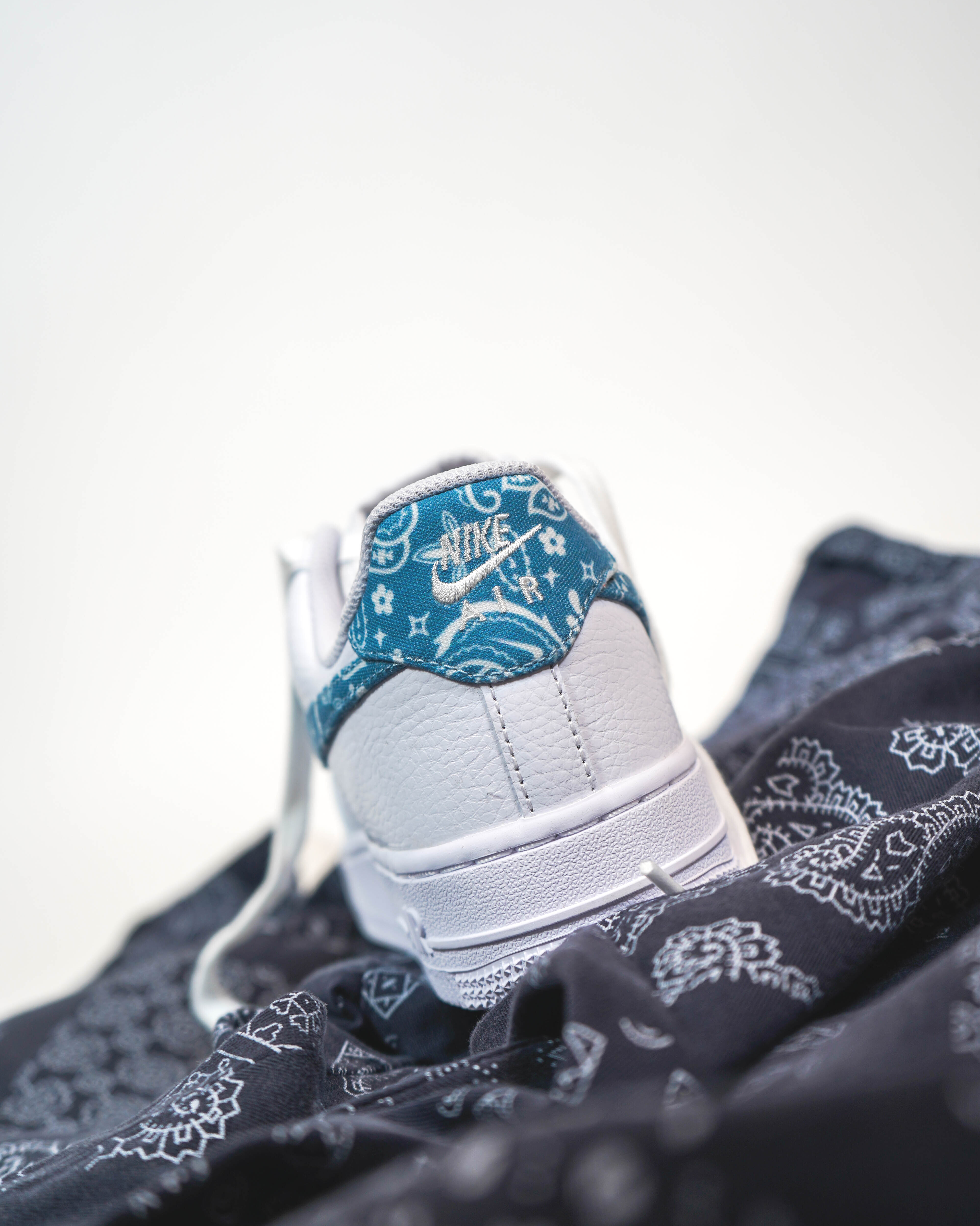 Nike Air Force 1 Blue Paisley