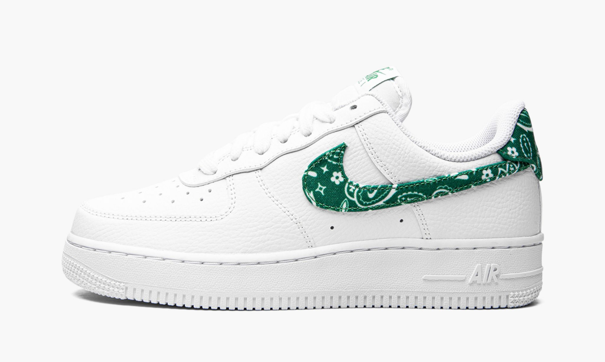 Nike Air Force 1 Green Paisley