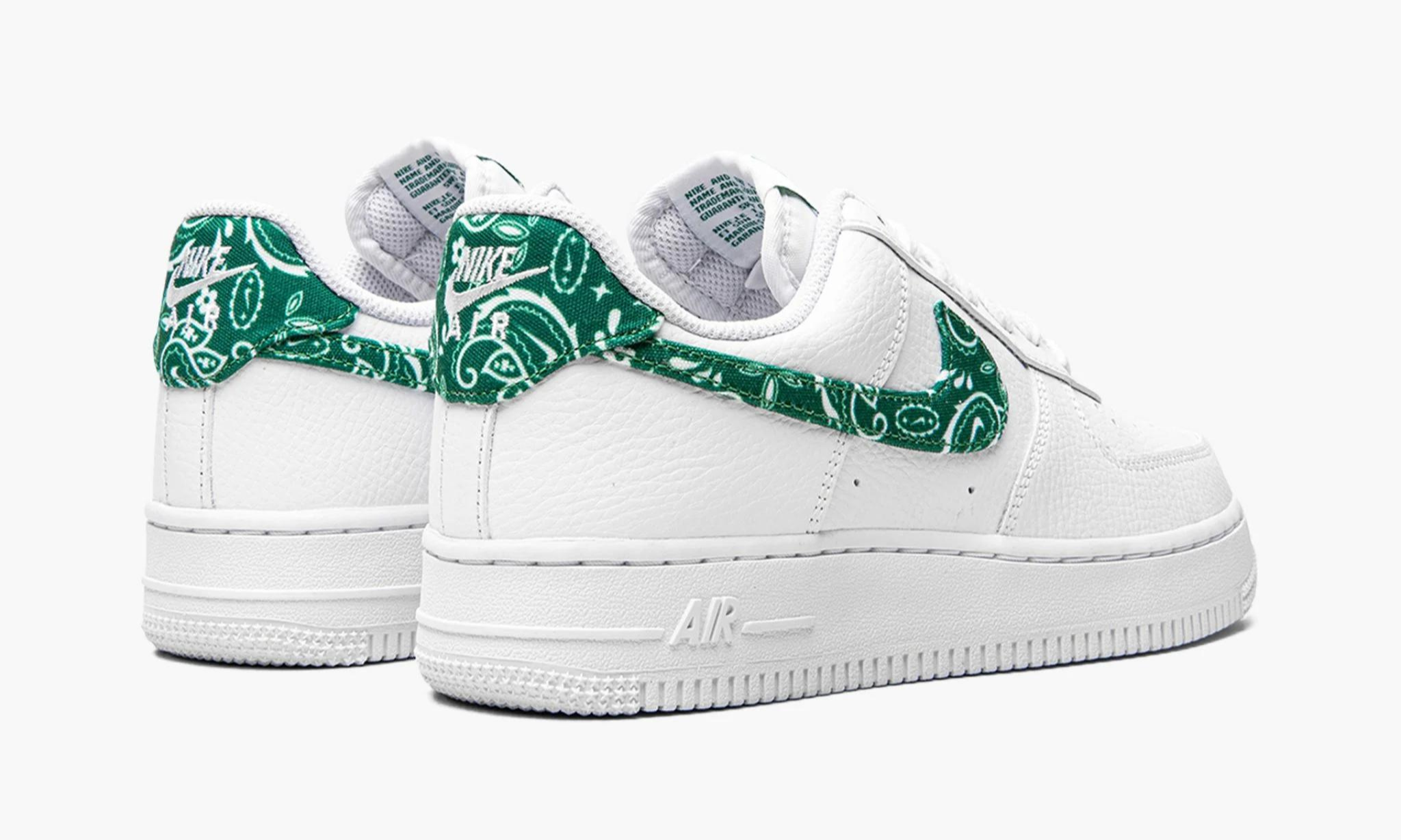 Nike Air Force 1 Green Paisley