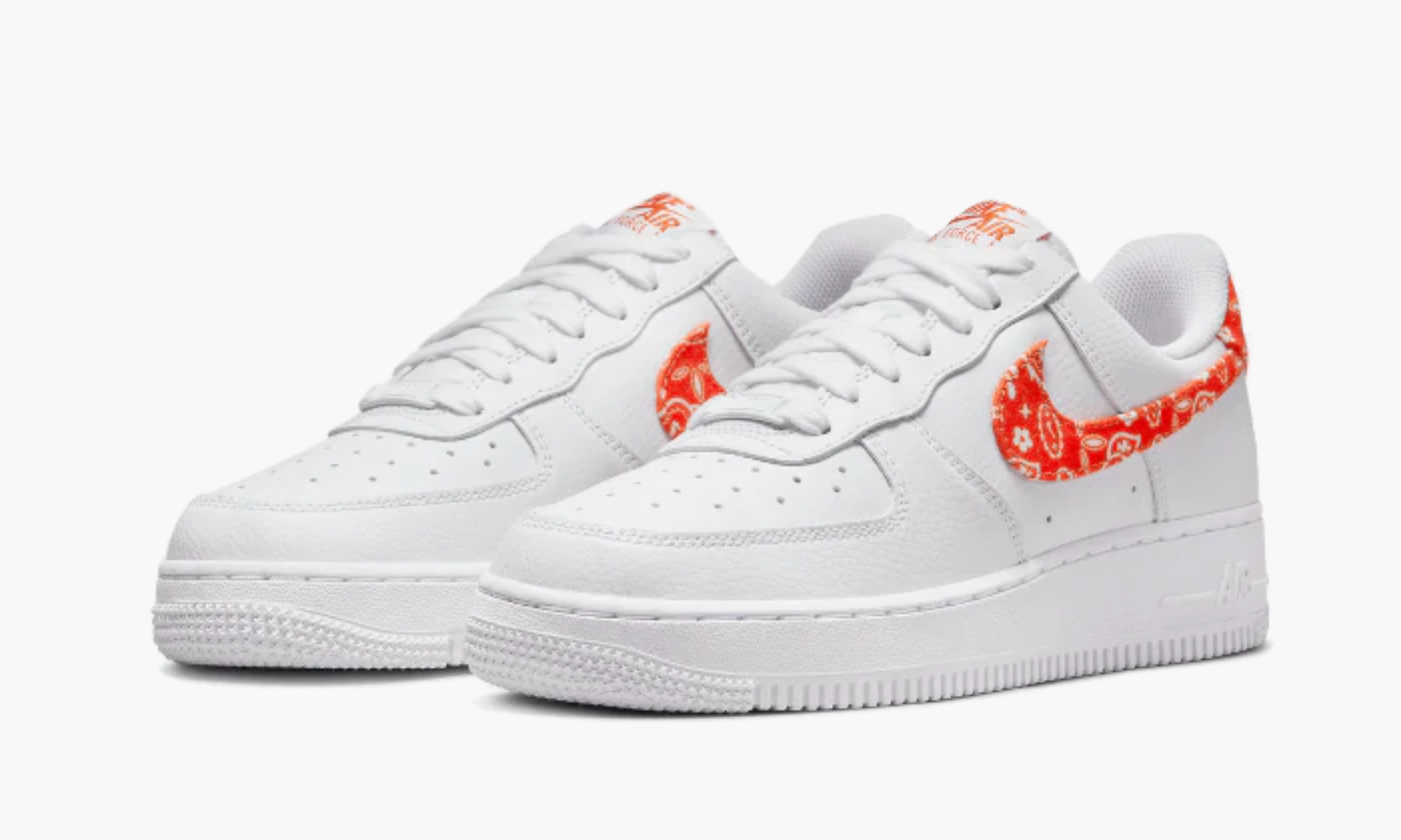 Nike Air Force 1 Orange Paisley