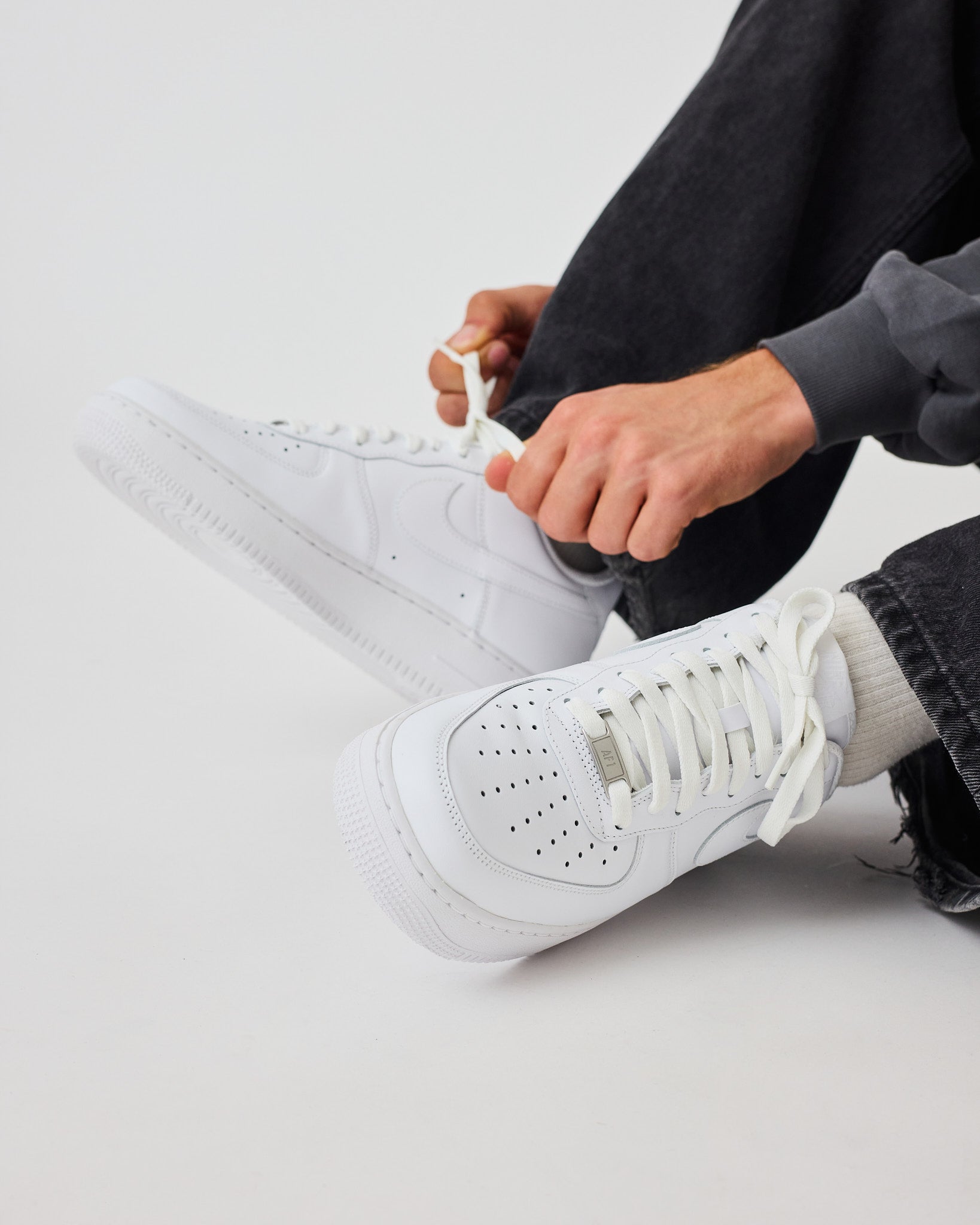 Nike Air Force 1 White Kids