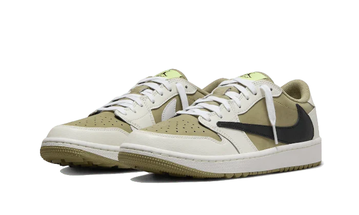 Nike Air Jordan 1 Low Golf Travis Scott Neutral Olive