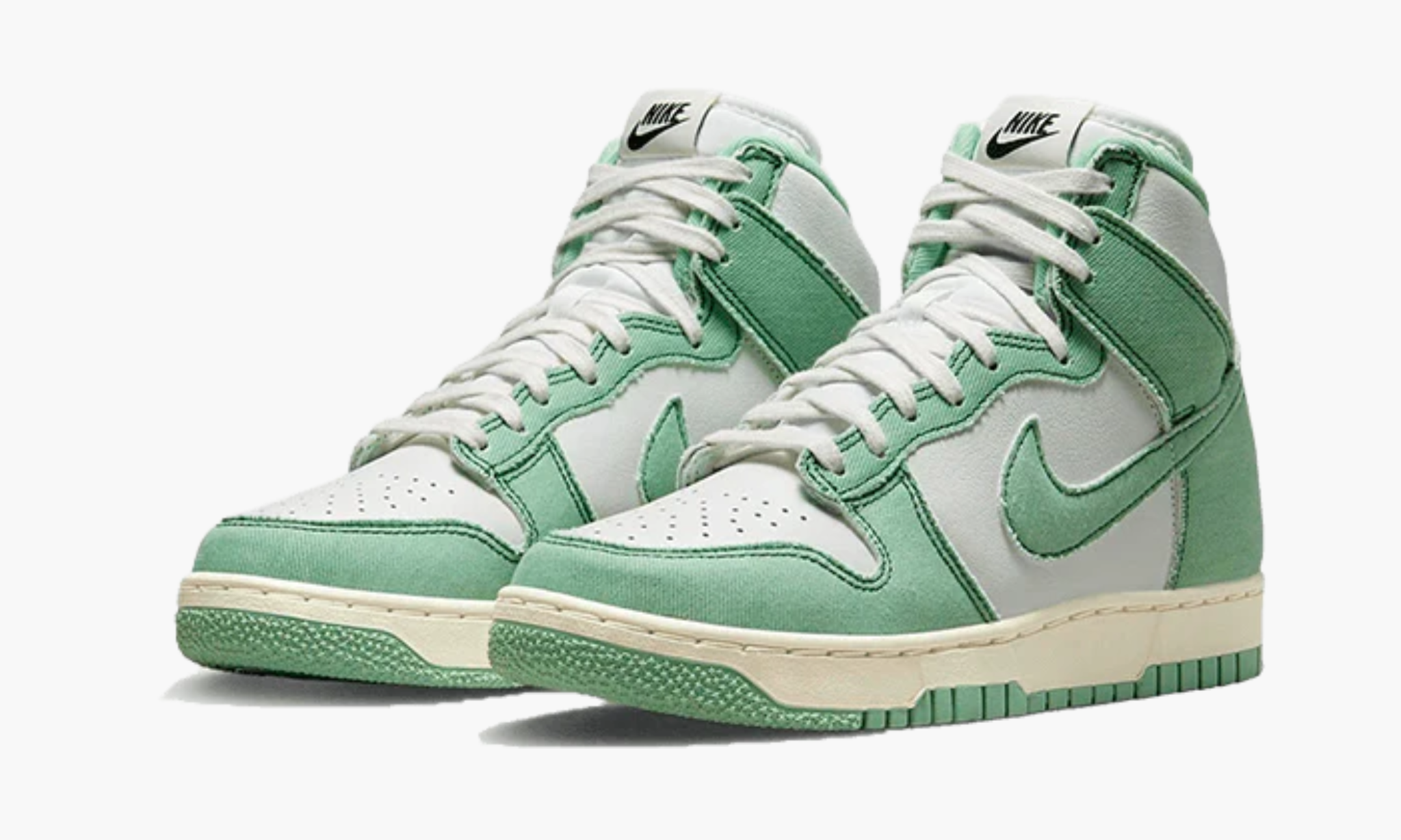 Nike Dunk High 1985 Enamel Green Denim