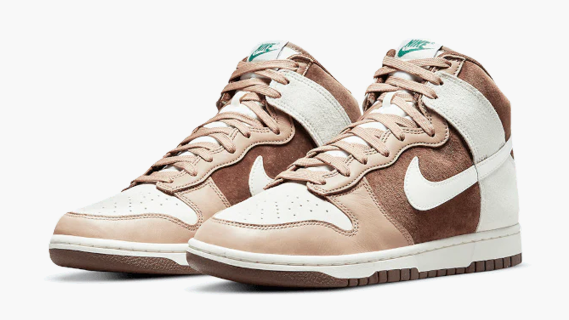 Nike Dunk High Light Chocolate