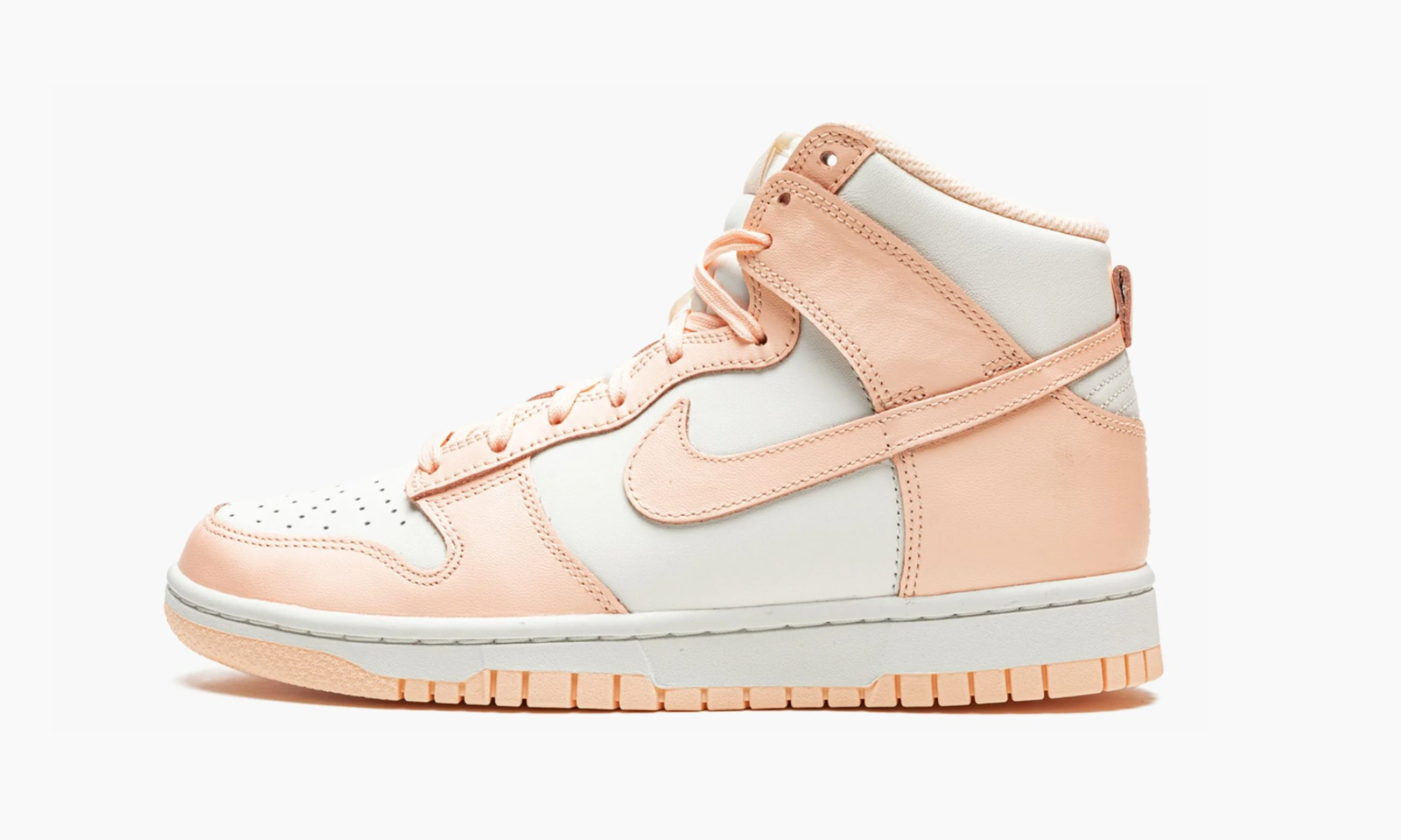 Nike Dunk High Sail Crimson Tint